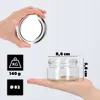 KADAX petits bocaux 250 ml, Pots de confiture avec Voir les images du produit 3