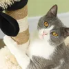 PawHut Tiragraffi da 98 cm con palo, tunnel e pallina, Anteprima dell’immagine prodotto 9