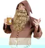 Rauschebart Karnevalsbart Kostüm Accessoire Blond Produktbild-Vorschau 4