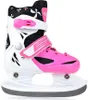 A single pink and white inline skate is shown against a white background. Náhľad obrázku produktu