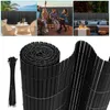 Jopassy Sichtschutzmatte PVC Sichtschutzzaun Anthrazit Produktbild-Vorschau 8