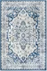 Villeroy & Boch 1869 Kurzflor Teppich Gabrielle Creme Blau Produktbild-Vorschau 1