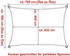 WOLTU Sonnensegel Rechteck 5x7m Creme wasserabweisend Produktbild-Vorschau 3