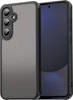 A black phone case is shown next to a smartphone. Anteprima dell’immagine prodotto