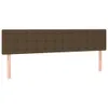 Boxspringbett mit Matratze Dunkelbraun 200x200 cm Stoff Produktbild-Vorschau 5