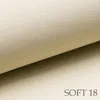 A close-up of a textured cream-colored material, likely fabric or leather, folded to create a soft curve. Produktbild-Vorschau