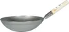 A wok with a wooden handle on a white background. Anteprima dell’immagine prodotto