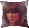 Taylor Swift Čtvercový polštář, dekorativní polštář fialový Náhled obrázku produktu 3