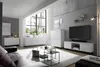 Kommode >AUSTIN< in modern white, HWP - 111x74x40cm Produktbild-Vorschau 6