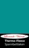 Thermofleece Spannbettlaken 120-130x200 cm Petrol Warm Produktbild-Vorschau 1