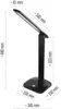 EMOS Lampe de table LED CHASE, noir Voir les images du produit 31