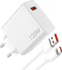 Xiaomi 120 W Hyper Charger Combo bílá, výstupní výkon až Náhled obrázku produktu 5