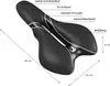 WELLGRO Sportsattel schwarz - Rennradsattel - ca. 28x16x8 Produktbild-Vorschau 2