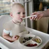 Silikonplatte mit Saugnapf, Creme, Babyono Produktbild-Vorschau 2