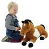 Sweety Toys 1883 Plüschpferd liegend 90 cm braun, Produktbild-Vorschau 4