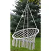 Hängesessel Makramee Hängestuhl Boho 80x60 cm Ecru – Produktbild-Vorschau 3