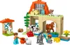 LEGO DUPLO Town Tierpflege auf dem Bauernhof Spielzeug für Produktbild-Vorschau 2