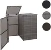 habillage pour 2 poubelles HWC-E25, abri pour poubelles, Voir les images du produit 8