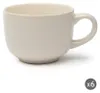 Excelsa Set Von 6 Jumbo Tasse Fashion White Keramik 52 cl Produktbild-Vorschau 1
