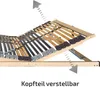 Lattenrost 90x200cm 42 Leisten verstellbar Fertig Montiert Produktbild-Vorschau 9
