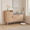 Armoire à chaussures avec banc, 2 tiroirs et 2 étagères, Voir les images du produit 3