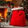 Nikolaussack 90x60 cm – Weihnachtssack & Geschenkesack zum Produktbild-Vorschau 4