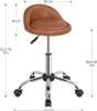 Yaheetech Barhocker Rollhocker Drehhocker Arbeitshocker Produktbild-Vorschau 4