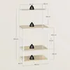 A diagram showing the dimensions and weight capacity of a shelf unit. Náhľad obrázku produktu