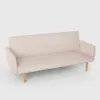 3-Sitzer-Click-Clac-Stoff-Liegesofa Nordic Design Perla - Produktbild-Vorschau 1