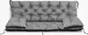 Gartenkissen 180x60x50 cm + 2 Kissen für Schaukelbank Produktbild-Vorschau 4