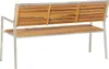home24 Gartenbank - Teak Massiv / Edelstahl Produktbild-Vorschau 6
