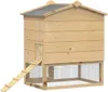 vidaXL Kurník, hnedý, 75 x 60 x 89 cm, masívne borovicové Náhľad obrázku produktu 7