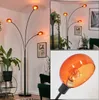 Suio Stehlampe aus Metall in Schwarz/Orange im Produktbild-Vorschau 1