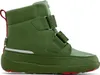 A single green boot with red accents on a white background. Produktbild-Vorschau