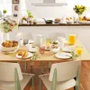 A beautifully set dining table with breakfast items, suggesting a Villeroy & Boch For Me Dinner-Set for 4 people. Podgląd zdjęcia produktu