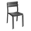 Quadratischer Terrassentisch (185 x 92 cm) und 8 schwarze Produktbild-Vorschau 6