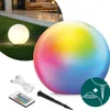 Lampa ogrodowa Solar LED GARDEN BALL 30cm 3000K+RGB Kobi Podgląd zdjęcia produktu 1