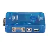 F93C Bolwins KVM Switch 2 Port USB 2.0 VGA PS/2 – 2 PC an 1 Produktbild-Vorschau 2