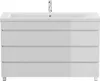 Wastafelmeubel voor badkamer, model "Fellini 120", wit, Productafbeelding-voorbeeld 5