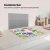 KitchenYeah© Herdabdeckplatte Dschungel - Blumen - Muster , Produktbild-Vorschau 3