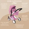 BAYER CHIC 2000 Puppenwagen Kombi MILA 567-62 in Jeans pink Produktbild-Vorschau 4