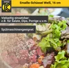Karl Krüger 101161 Schüssel emailliert, weiß, Ø 16 cm Produktbild-Vorschau 4