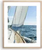 Gerahmtes Poster - Rahmen in heller Eiche - Meer Kreuzfahrt Produktbild-Vorschau 1