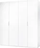 Garderobe Dfusell, Schlafzimmerschrank mit 4 Flügeltüren, Produktbild-Vorschau 1