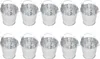 10ks květináčů Mini Succulent Plant Pot Malý kovový kbelík Náhled obrázku produktu 4