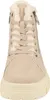 A front view of a beige boot with cream-colored fur lining. Anteprima dell’immagine prodotto