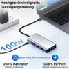Laptop-Dockingstation 8-in-1 USB-C Hub Dockingstation mit Produktbild-Vorschau 7