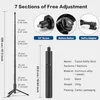 Selfie Stick Stativ für GoPro Insta360, 120CM Einbeinstativ Produktbild-Vorschau 2