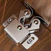 Nábytkové dverové západky Rollerlock 10 kusov strieborné Náhľad obrázku produktu 2