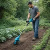 MOTOCULTEUR À BATTERIE POUR JARDIN ET TERRE, 2 BATTERIES DE Voir les images du produit 5